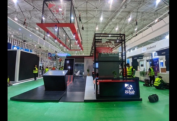 Elevate the best lighting in your expo booth designs